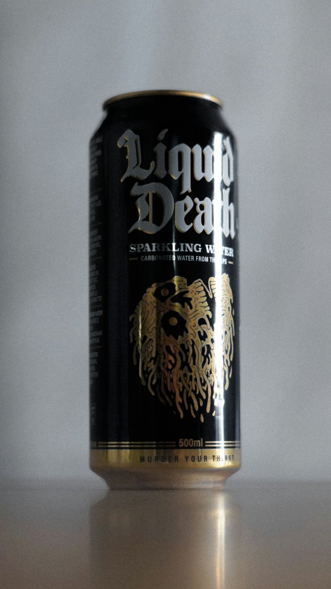 A can of Liquid Death