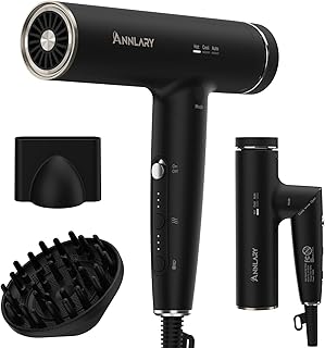 Hair dryer with diffuser for curly hair