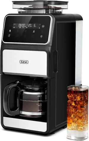 coffee maker with grinder built in