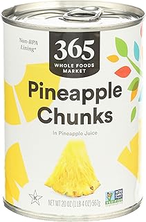Pre-cut pineapple chunks