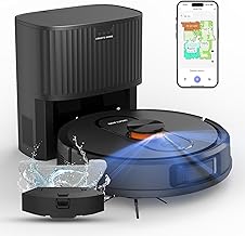 robot vacuum with LiDAR navigation