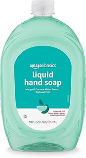 Amazon Basics Liquid Hand Soap Refill, Mango and C