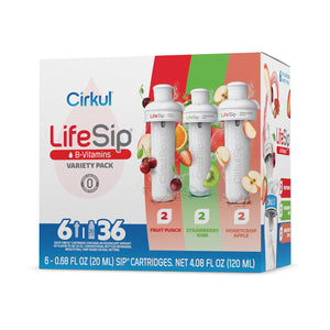 Zero-calorie vitamin water mix