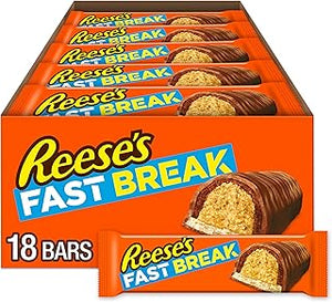 REESE'S FAST BREAK Peanut Butter Nougat Candy Bars