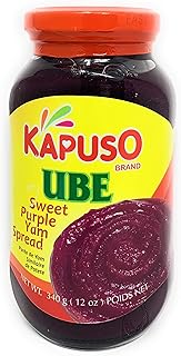 Traditional Filipino ube jam