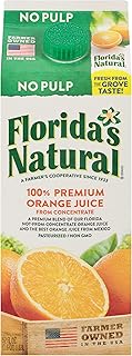 Florida's Natural, Orange Juice No Pulp, 52 Fl Oz