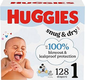 Huggies Size 1 Diapers, Snug & Dry Newborn Diapers