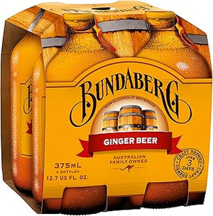 Bundaberg Ginger Beer, 12.7 Fl Oz (pack of 4)