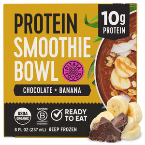Protein-boosted smoothie bowl ingredients