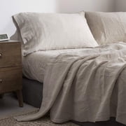 queen linen sheet set