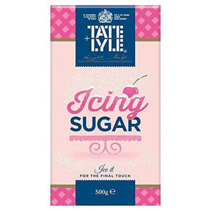 Tate and Lyle Fairtrade Icing Sugar 500G (pack of 10)
