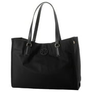 Women's Ella Small Nylon Tote Bag (Black)