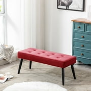 Indoor bench red