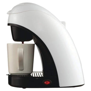 Single-serve pod coffee maker