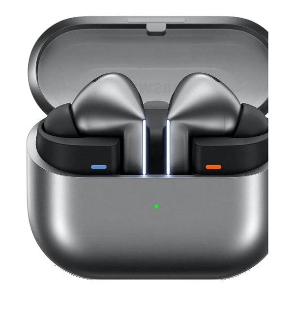 Galaxy Buds3 Pro in a silver case